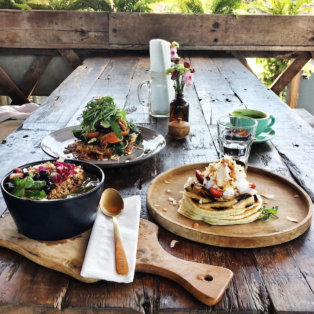 Zestaw potraw premium